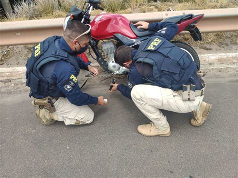 Motocicleta Roubada Há Dois Meses é Recuperada Pela Prf Na Paraíba