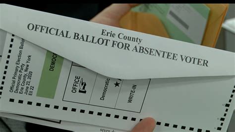 Erie County Board Of Elections Online Absentee Ballot Portal Now Open