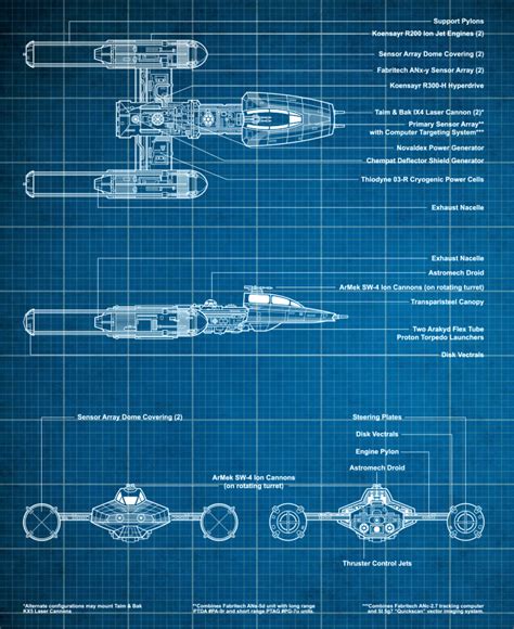 Image - Y-wing blueprints.png | Wookieepedia | FANDOM powered by Wikia