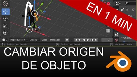 Cambiar Origen De Objeto En Blender Youtube