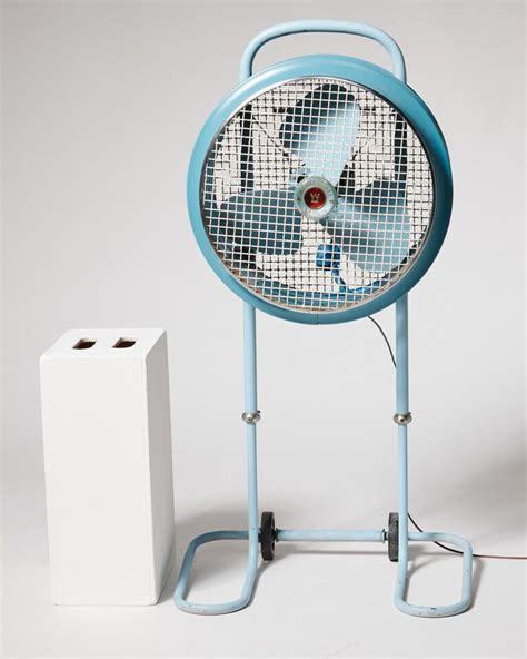 EC081 Gibor Vintage Floor Fan Prop Rental ACME Brooklyn