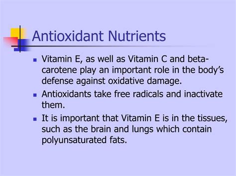 Ppt Vitamin E Powerpoint Presentation Free Download Id1229121