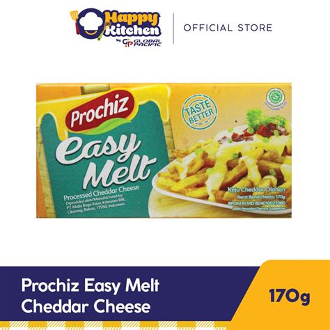 Prochiz Easy Melt Cheddar Cheese Block G Shopee Philippines