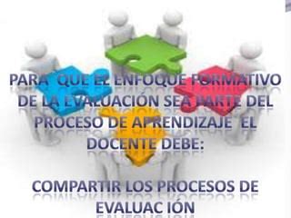 Evaluar Para Aprender Ppt