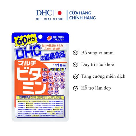 Viên uống Vitamin tổng hợp DHC New bổ sung 12 loại vitamin thiết yếu