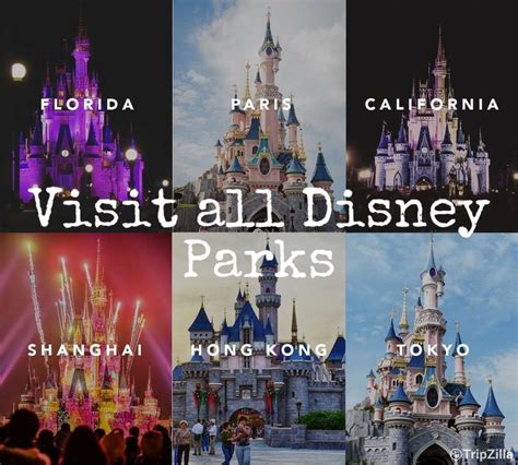 Disney Parks | All disney parks, Travel fun, Travel picture ideas