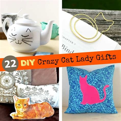 DIY Gifts for Cat Lovers: 22 Homemade Crazy Cat Lady Gifts