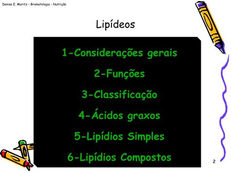 Classificação Dos Lipidios Simples Compostos E Derivados