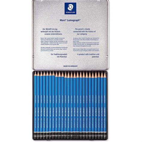 STAEDTLER SET DE 24 LAPICES MARS LUMOGRAPH Hondurasplanner