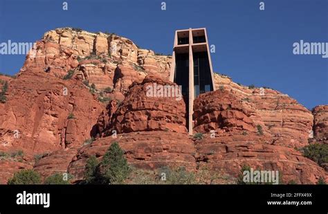 Sedona Arizona Chapel Of The Holy Cross Stock Videos Footage Hd And