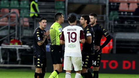 Venezia Salernitana Zanetti A Valanga Sull Arbitro Peggiore In Campo