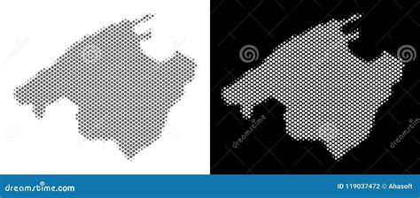 Pixel Map Of Spain Vector Dotted Map Of Spain Isolated On White