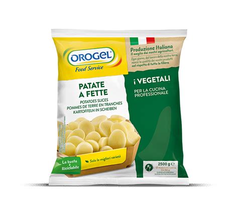 Patate A Fette Surgelate Orogel Food Service