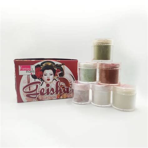 Coleccion Geisha Acrilicos Fantasy Nails Pzas