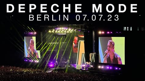 Depeche Mode Memento Mori World Tour Olympiastadion Berlin