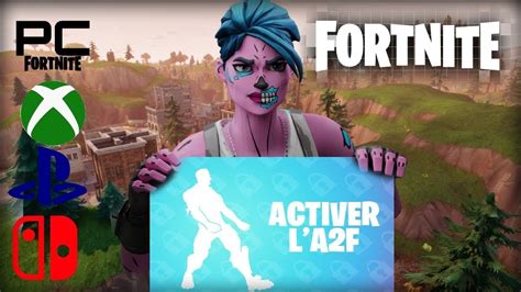 Tuto Comment Activer L A F Sur Fortnite Youtube