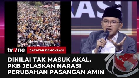 Politisi Pkb Kritik Masa Kepresidenan Jokowi Dan Beri Alasan Amin