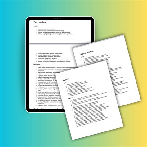How To Write Treatment Plan Goals 1