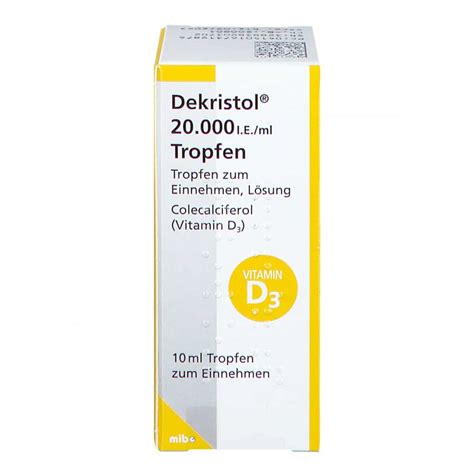 Dekristol 20 000 I e ml Tropfen 10 ml günstig bei apo