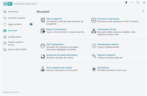 Strumenti Eset Internet Security Guida Online Eset