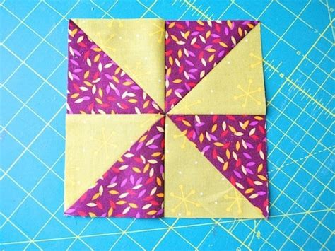 Beginner Friendly Quilt Block 4 Patch Pinwheel Welcome To The Craftsy