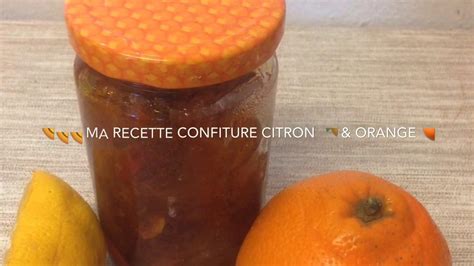 Confiture Orange Citron YouTube