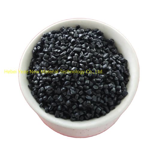 Hdpe Sinopec Virgin Hdpe Pe Granules Black Color Hdpe Pe Pipe