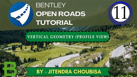 OpenRoads Designer 11 Making Of Vertical Profile Geometry YouTube