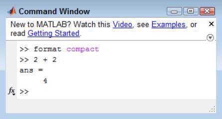 Using The Command Window When Matlab Works As A Calculator Dummies