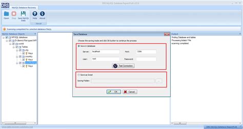 Mysql Database Repair Tool To Recover Repair Mysql Database Files