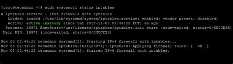 How Do I Install And Use Iptables On CentOS RHEL 7 TecAdmin