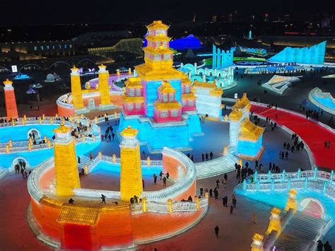 Photos: China's 'ice city' Harbin draws record tourists over New Year holiday | Lifestyle-photos ...