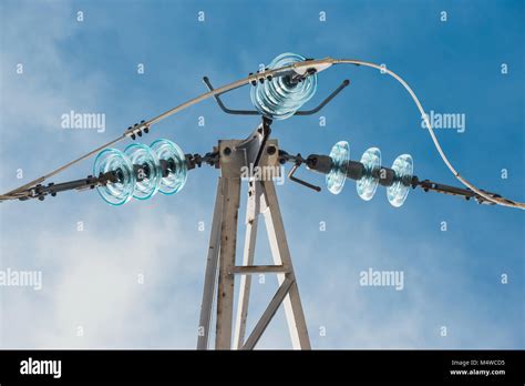 Glass Prefabricated High Voltage Insulators On Poles High Voltage Power