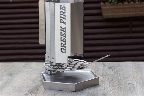 Greek Fire Greeker Starter Set Anzündkamin Oberhitzegrill 10kg