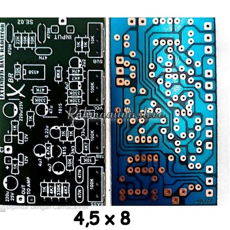 Jual PCB TONE CONTROL XBR MONO Shopee Indonesia