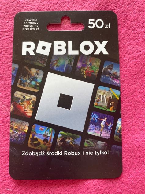 Roblox Do Adowanie Karta Podarunkowa Z Rzesz W Kup Teraz Na