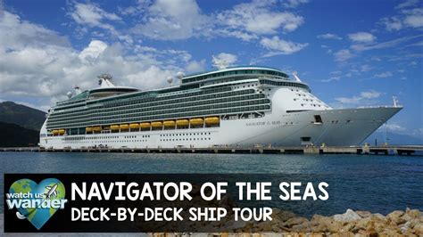 Cool Navigator Of The Seas Deck By Deck Ship Tour Navigator Of The Seas Royal Caribbean Ships