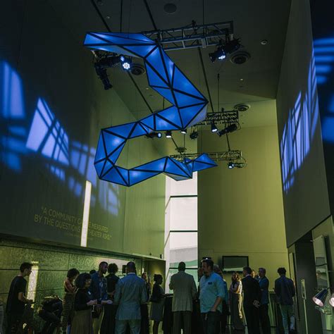 Juxtaposition Arts | ‘Luminous Current’ light-based installation at ...