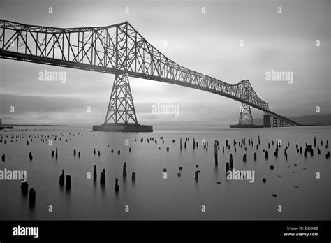 Astoria Bridge in Oregon Stock Photo - Alamy