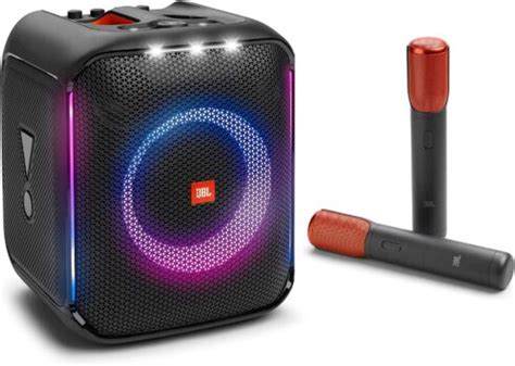 Caixa De Som Partybox Encore Microfone Jbl Jersu Indica Ofertas