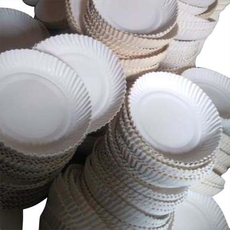 White Round Paper Plate Manufacturer In Maharashtra White Round Paper