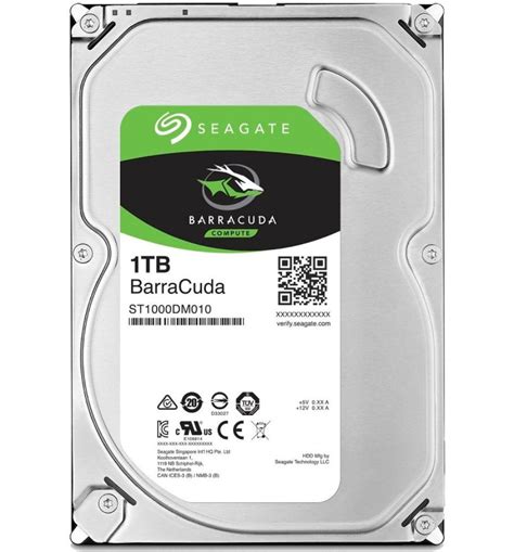 Disco Duro Seagate Barracuda 1tb Sata 7200 Rpm 35