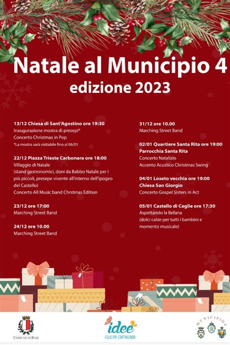 Il Comune Comunica Natale Al Municipio Iv Al Via Stasera La Rassegna