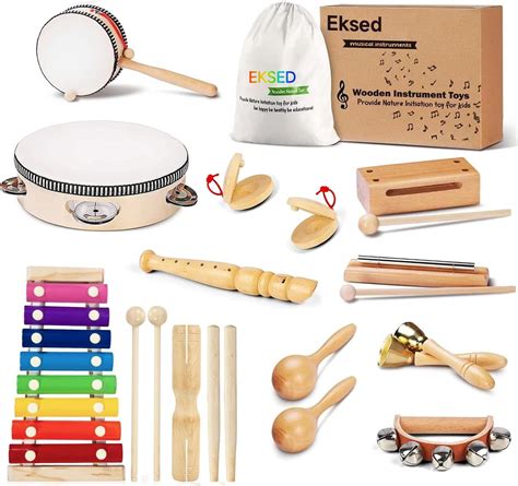 Toddler Musical Instruments Wooden Percussion Instruments Toy For Kid