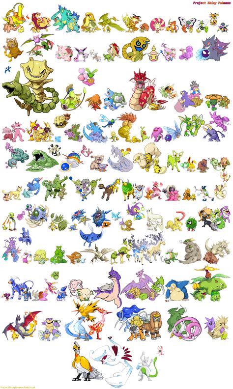 Project Shiny Pokemon Johtos New Pokedex By Twarda8 On Deviantart