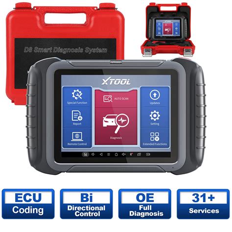 Buy Xtool D Automotive Diagnostic Scan Tool With Ecu Coding Bi