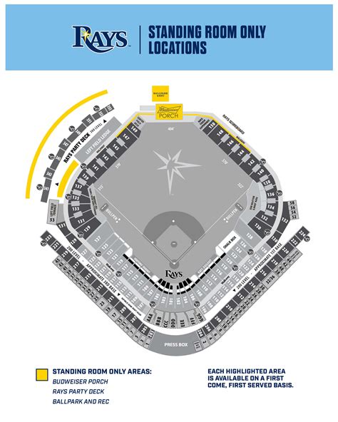 Tampa Bay Rays Seating Chart And Pricing Cabinets Matttroy