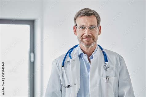 Internist with stethoscope Stock Photo | Adobe Stock