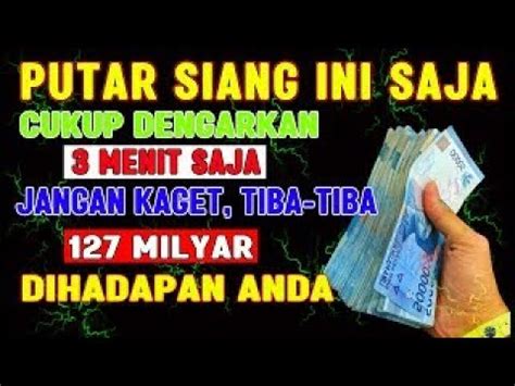 Spesial Selasa Siang Doa Penarik Rezeki Doa Pemanggil Rezeki