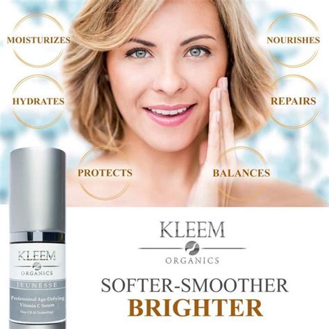 Kleem Organics le Meilleur Sérum Vitamine C Anti Ride